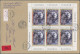Croatia: 1991/2000, Collection Of Apprx. 650 Covers/cards In Five Lindner Binder - Croatie