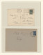 Delcampe - Latvia: 1939/1941, Latvia. Collection Of About 100 Items In Two Albums From The - Lettonie