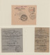 Delcampe - Latvia: 1939/1941, Latvia. Collection Of About 100 Items In Two Albums From The - Letland