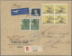 Delcampe - Liechtenstein: 1930/1946, Posten Mit 60 Briefen Und Karten Mit Interessanten Fra - Lotti/Collezioni
