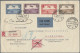 Luxembourg: 1927/2011, Assortment Of Apprx. 160 Covers/cards, 1st/special Flight - Altri & Non Classificati