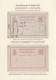 Delcampe - Luxembourg - Postal Stationery: 1874/1878, Die Bogenfeldmerkmale Der Frühen Ganz - Stamped Stationery