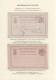 Delcampe - Luxembourg - Postal Stationery: 1874/1878, Die Bogenfeldmerkmale Der Frühen Ganz - Postwaardestukken