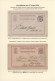 Delcampe - Luxembourg - Postal Stationery: 1874/1878. Die Bogen-Merkmale Der Luxemburgische - Entiers Postaux