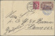 Norway: 1869/1918, Lot Of Four Entires (some Marks/postal Wear): 1867/1868 Lions - Lettres & Documents