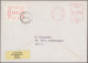 Norway: 1979/1983, Specialised Collection Of Apprx. 214 Covers/cards, Bearing Fr - Machine Labels [ATM]