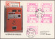 Norway: 1979/1983, Specialised Collection Of Apprx. 214 Covers/cards, Bearing Fr - Machine Labels [ATM]