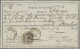 Österreich: 1850/1858, Interessantes Konvolut Mit 8 Frankierten Belegen Und Ca.3 - Verzamelingen