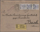 Österreichische Post In Der Levante: 1898/1914, Partie Von Fünf Belegen Sowie Ei - Oriente Austriaco