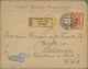 Österreichische Post In Der Levante: 1903/1912, Lot Von Drei Belegen, Dabei MiNr - Levant Autrichien