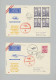 Österreich - Flugpost: 1947/1968, Sammlung Von über 200 Briefen Und Karten Zu So - Sonstige & Ohne Zuordnung
