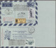 Österreich - Ganzsachen: 1952/1995, Sammlung Von Ca. 88 Luftpost-Faltbriefen Ung - Autres & Non Classés