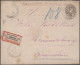 Poland: 1880/1945, Lot Of 65 Covers/cards/stationeries From Some Russian Period, - Briefe U. Dokumente