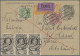 Poland: 1919/1950, Lot Of 25 Covers/cards Incl. Commercially Used (uprated) Stat - Storia Postale