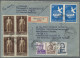 Delcampe - Romania: 1947/2004, Balance Of Apprx. 1.340 Covers/cards, Showing A Nice Range O - Briefe U. Dokumente