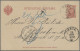 Russia: 1879/1915, Small Accumulation Of About 50 Cards, Letters, Postal Station - Briefe U. Dokumente