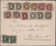 Sweden: 1892/1893, Cypher/Oscar, Two Covers From Helsingborg Resp. Stockholm To - Covers & Documents