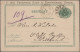 Sweden - Postal Stationery: 1886/1922, Lot Of Seven Commercially Used Stationery - Postal Stationery