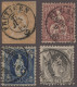 Schweiz: 1854/1908 Partie Mit Rund 120 Gestempelten Marken Ab Strubel Bis Stehen - Sammlungen