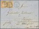 Schweiz: 1862/1881 Posten Von 37 Belegen Alle Mit Frankaturen 'Sitzende Helvetia - Sammlungen