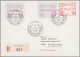 Delcampe - Schweiz - Automatenmarken: 1984/2007, SCHALTERFREISTEMPEL Und ATM, Großartiger B - Timbres D'automates