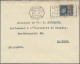 Delcampe - Schweiz - Völkerbund (SDN): 1923/1929, Partie Von Sieben Bedarfsbriefen Aus Eine - UNO