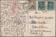 Delcampe - Spain: 1915/1939, Lot Of Nine Covers/cards, Incl. WWI Censored Mail, Civil War C - Other & Unclassified
