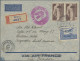 Czechoslowakia: 1926/1938, Air Mail: FFC Prague-Strasbourg; Also Five Commercial - Cartas & Documentos