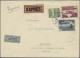 Delcampe - Czechoslowakia: 1926/1938, Air Mail: FFC Prague-Strasbourg; Also Five Commercial - Brieven En Documenten