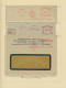 Czechoslowakia: 1929/1939, Meter Marks Of BRNO, Collection Of Covers/cards And P - Storia Postale