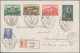 Hungary: 1938/1941, Collection Of Apprx. 208 Commemorative Covers/cards, All Sho - Lettres & Documents