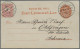 Hungary - Postal Stationary: 1889/1896, Lot Of Seven Used Letter Cards (three Wi - Postwaardestukken