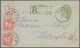 Hungary - Postal Stationary: 1889/1896, Lot Of Seven Used Letter Cards (three Wi - Postal Stationery