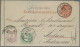 Delcampe - Hungary - Postal Stationary: 1889/1896, Lot Of Seven Used Letter Cards (three Wi - Postwaardestukken