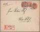 Delcampe - Hungary - Postal Stationary: 1895/1898, Stationery Envelope 5kr. Orange, Group O - Postwaardestukken