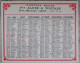 Petit Calendrier De Poche 1924 Papeterie  Rue Gros Horloge Rouen Seine Maritime - Petit Format : 1921-40