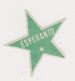 Vignette Esperanto étoile - Esperanto