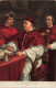 RELIGION - Christianisme - Papa Leone X E I Cardinali Giulio De Medici E Luigi De Rossi - Carte Postale Ancienne - Papes