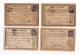 !!! LOT DE 4 CARTES PRECURSEUR TYPE SAGE CACHETS DE BAPAUME, ARQUES, HENIN ET ST POL SUR TERNOISE  (PAS DE CALAIS) - Cartes Précurseurs