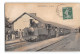 CPA 08 Gespunsart La Gare Et Le Train Tramway - Sonstige & Ohne Zuordnung