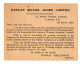 TB 4392 - 1920 - Entier Postal - Commercial Card - KEELEY Silver Mines Limited LONDON - Thomas MALLINSON Secretary - Stamped Stationery, Airletters & Aerogrammes