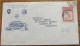 Brazil 1952 4 Th World Cup Clube Filatelico Brazil Envelope Used - Lettres & Documents