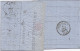 34219# BELGIQUE LEOPOLD MEDAILLON ARRONDI N° 10A LETTRE Obl P 26 CHATELINEAU 1859 Pour GOSSELIES - 1849-1865 Medaillen (Sonstige)