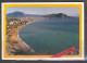 Turkey 1994/8 - 13000 Liri, Post Card, View From Alanya, Travel To Sofia (2 Scan) - Cartas & Documentos