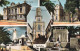 ALGÉRIE - Saïda - Théâtre - Mairie - Mosquée - Église - Ladran Solaire - Colorisé - Carte Postale Ancienne - Saida