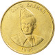 Monnaie, Zaïre, 5 Zaïres, 1987, SPL, Laiton, KM:14 - Zaire (1971-97)