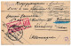 LAUSANNE 1918 KRIEGSGEFANGENENSENDUNG  GEINTERNEERD  - LIMBURG A/KAHN FILLIALLAGER VIII RHEINBACH      2 SCANS - Prigionieri