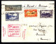 GRAND LIBAN - 1er Liaison Aéropostale Directe BEYROUTH - BUCAREST 2.6.39. - Briefe U. Dokumente