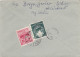 WORKERS CONFERENCE, COAT OF ARMS, STAMPS ON REGISTERED COVER, 1956, ROMANIA - Brieven En Documenten