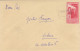 MINER, STAMP ON COVER, 1950, ROMANIA - Cartas & Documentos
